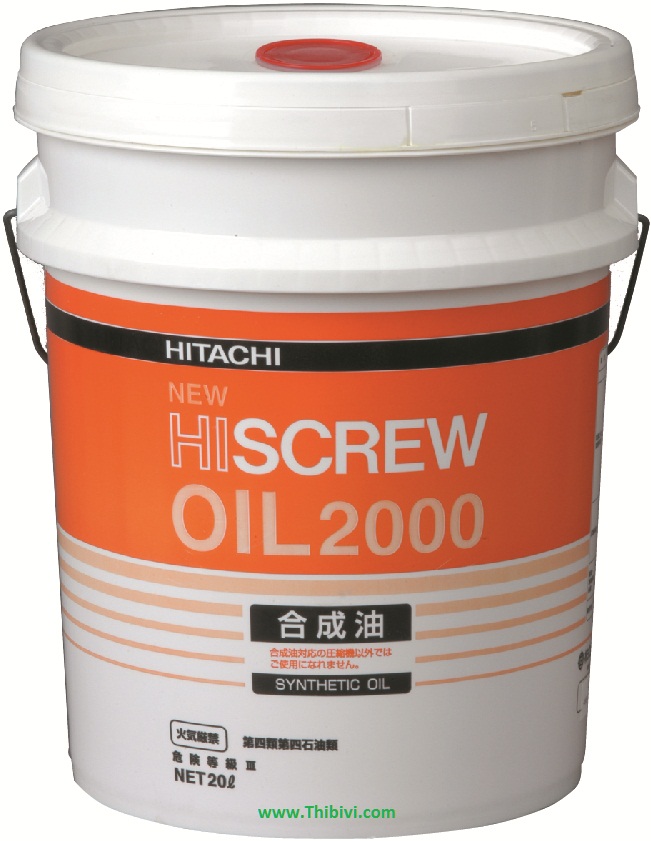 Dầu máy nén khí Hitachi HISCREW OIL 2000 New